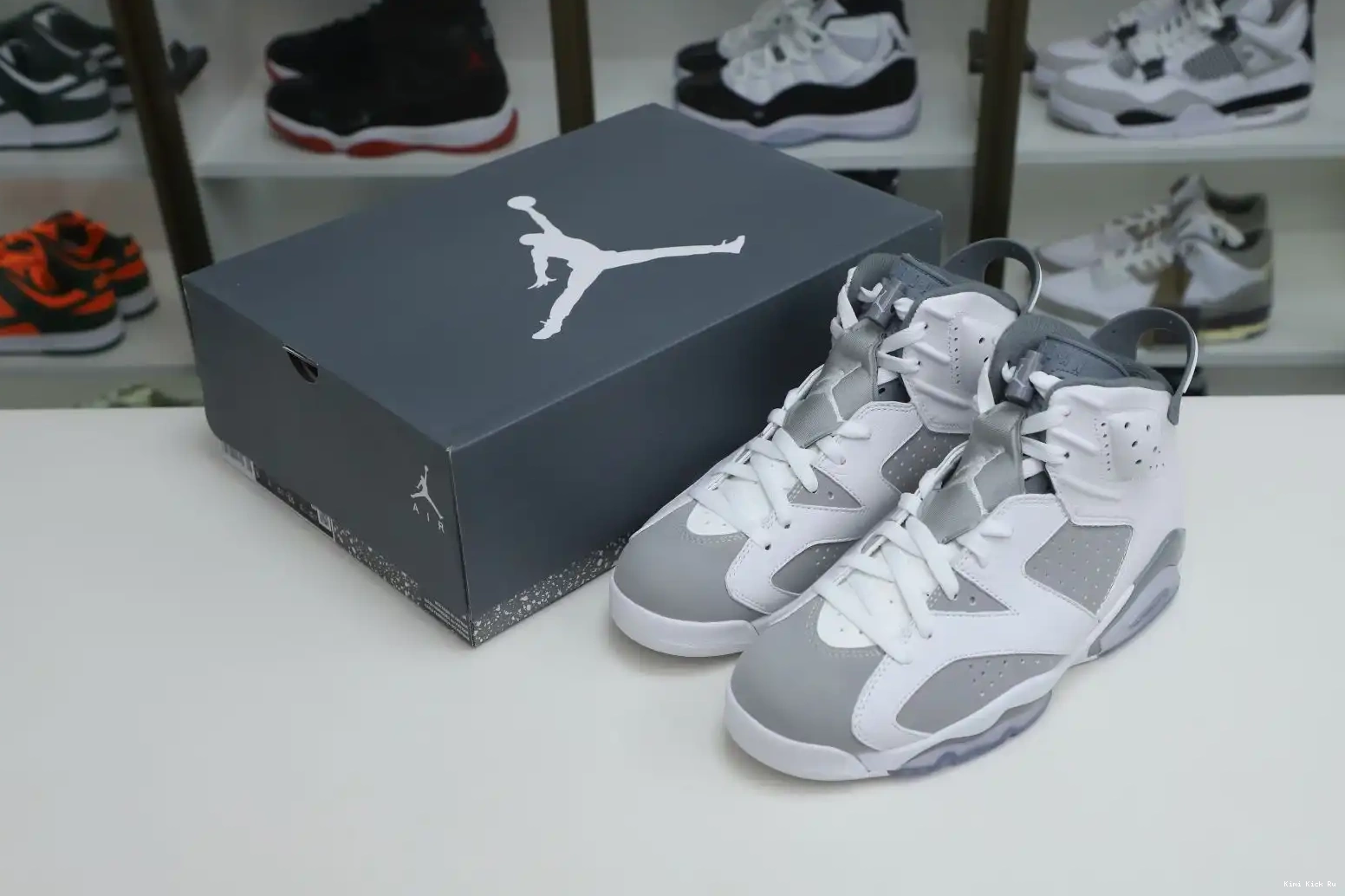 6 COOL AIR Kimikick GREY JORDAN 0804